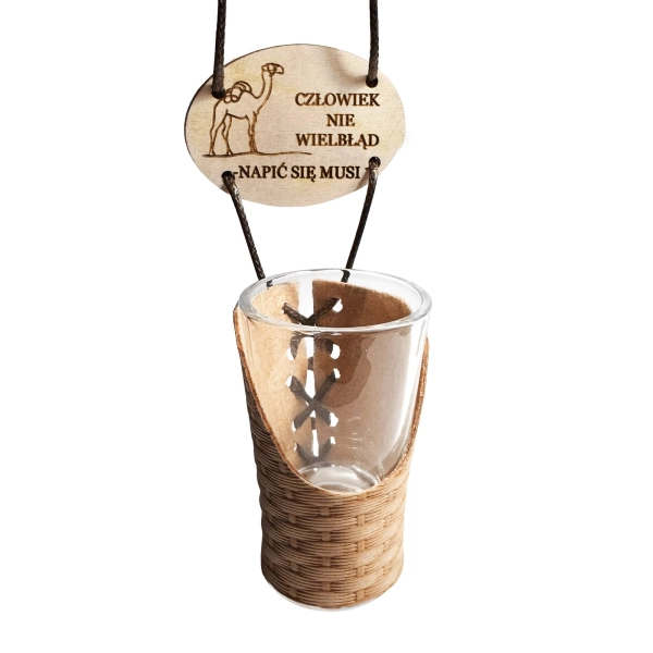 kieliszek na szyję, kieliszek na szyje, kieliszek z grawerem